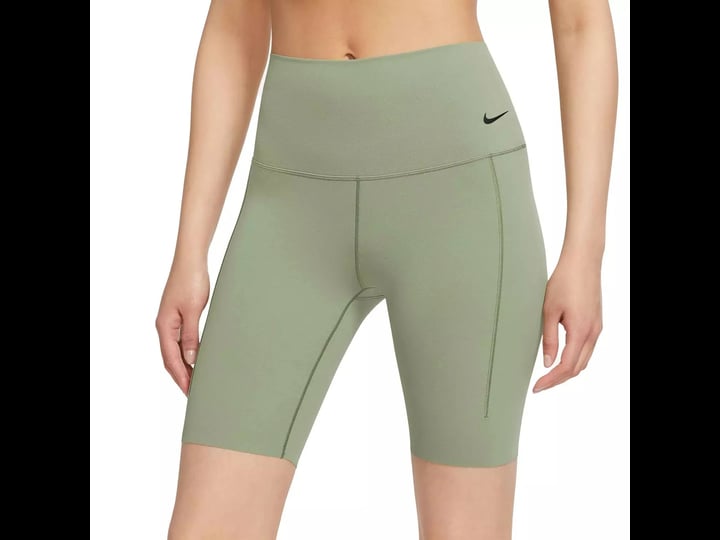 nike-womens-zenvy-gentle-support-high-waisted-8-biker-shorts-xxl-oil-green-1