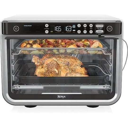ninja-foodi-dt201c-10-in-1-xl-pro-air-fry-oven-silver-used-good-1