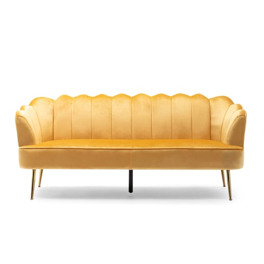 noble-house-thelen-velvet-channel-stitch-3-seater-shell-sofa-honey-yellow-and-gold-1