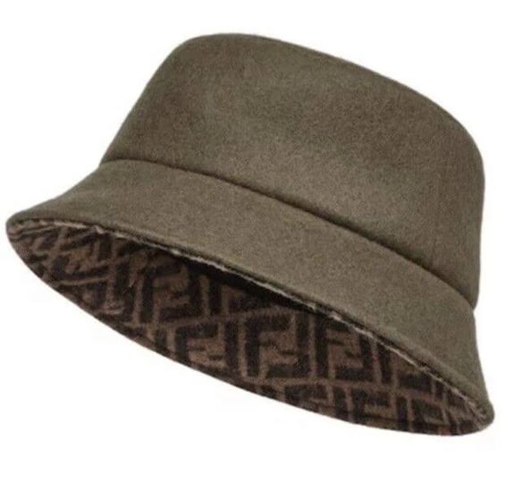 nwt-fendi-classic-wool-ff-logo-bucket-hat-size-s-brown-fxq901-1