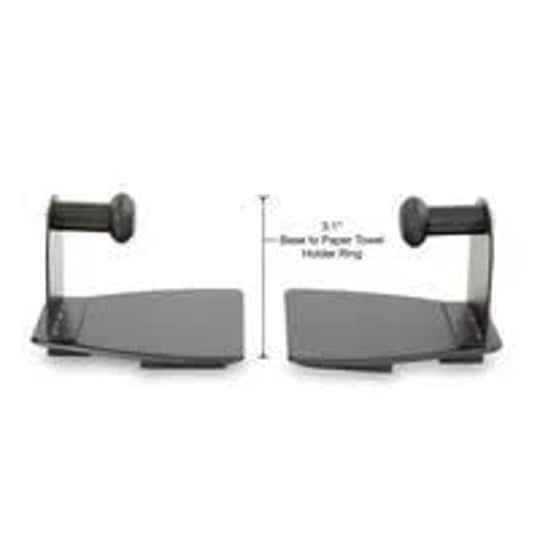 oemtools-24952-black-magnetic-paper-towel-holder-two-pieces-can-be-adjusted-to-fit-any-size-paper-to-1