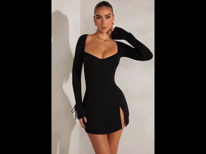 oh-polly-long-sleeve-a-line-mini-dress-in-black-5
