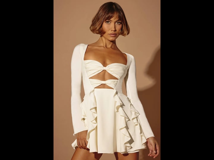 oh-polly-long-sleeve-bow-mini-dress-in-ivory-1