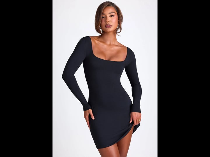 oh-polly-modal-square-neck-long-sleeve-mini-dress-in-black-xxl-1
