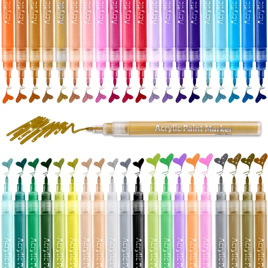 ohuhu-40-colors-acrylic-paint-pens-acrylic-paint-markers-for-easter-eggs-rock-painting-diy-water-bas-1