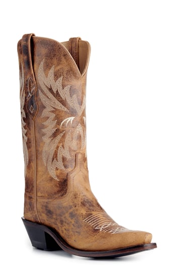 old-west-womens-burnt-tan-snip-toe-cowboy-boots-1