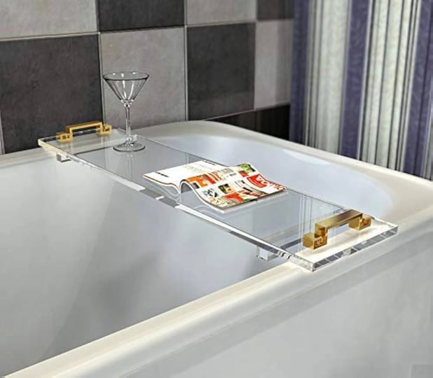 onelux-acrylic-bathtub-tray-caddy-with-metal-handles-lucite-clear-bathroom-tray-rack-1