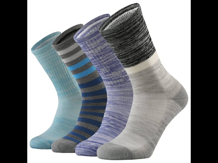 onke-merino-wool-cushion-crew-socks-for-women-lady-casual-dress-outdoor-trail-hiking-hiker-with-ligh-1