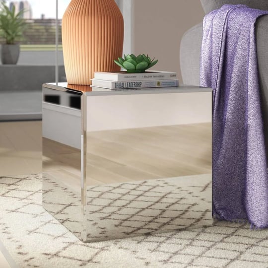orren-ellis-charee-mirrored-cube-end-table-clear-1