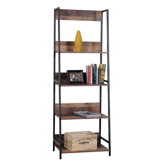 os-home-office-furniture-model-41105-four-shelf-ladder-style-bookcase-with-metal-uprights-1
