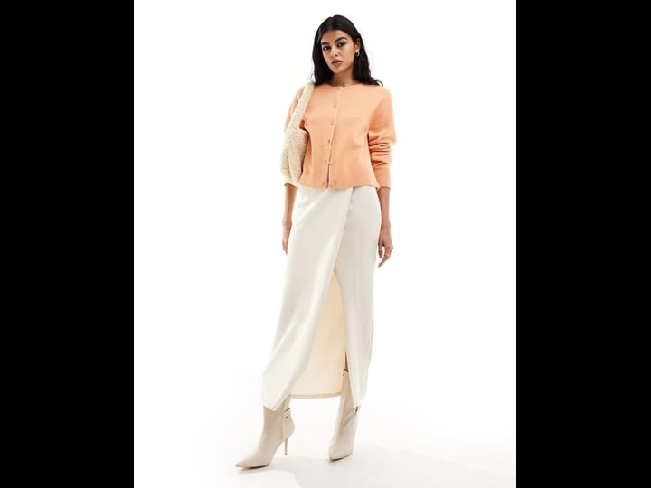 other-stories-merino-wool-blend-cardigan-with-button-front-in-soft-apricot-orange-1