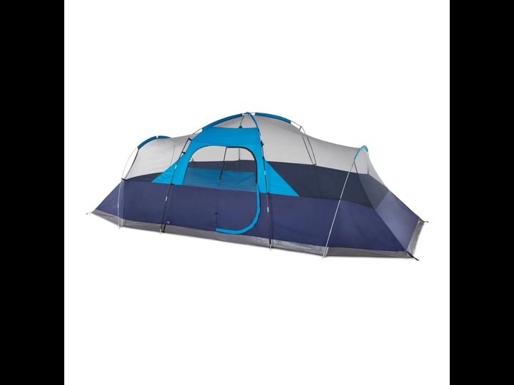 outbound-12-person-3-season-easy-up-camping-dome-tent-mesh-wall-and-rainfly-blue-1