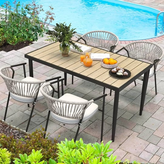outdoor-patio-dining-table-for-6-umbrella-hole-faux-wood-tabletop-for-patio-balcony-proch-poolside-b-1