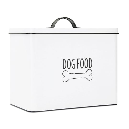 outshine-white-farmhouse-metal-dog-food-storage-container-large-dog-food-canister-with-fitted-lid-cu-1