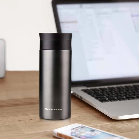 ovente-travel-mug-with-flavor-infuser-hot-cool-thermos-vacuum-insulated-stainless-steel-nickel-brush-1