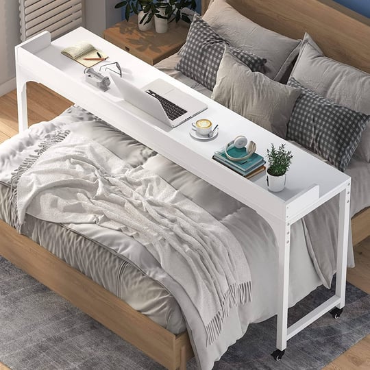 overbed-table-with-wheels-mobile-computer-desk-standing-workstation-laptop-cart-white-1