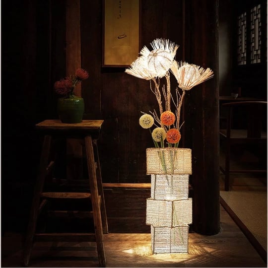 overstock-led-tree-floor-lamp-rattan-flower-art-lamp-decorative-light-1