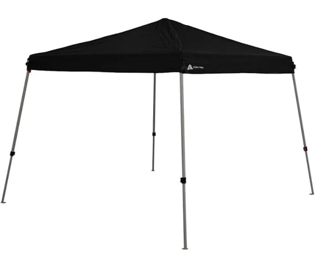ozark-trail-10-x-10-instant-slant-leg-canopy-black-outdoor-canopy-size-10-x-11