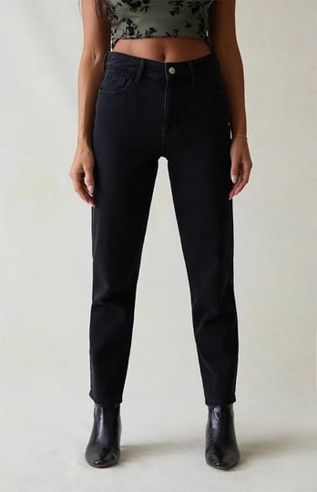pacsun-womens-black-mom-jeans-size-26