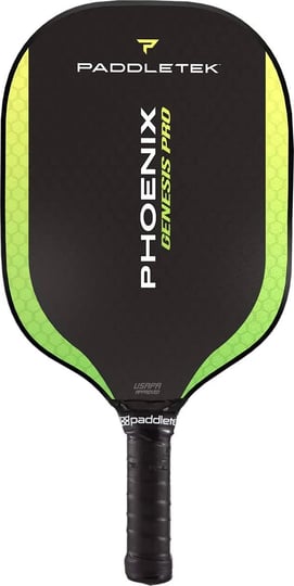 paddletek-phoenix-genesis-pro-pickleball-paddle-green-standard-1