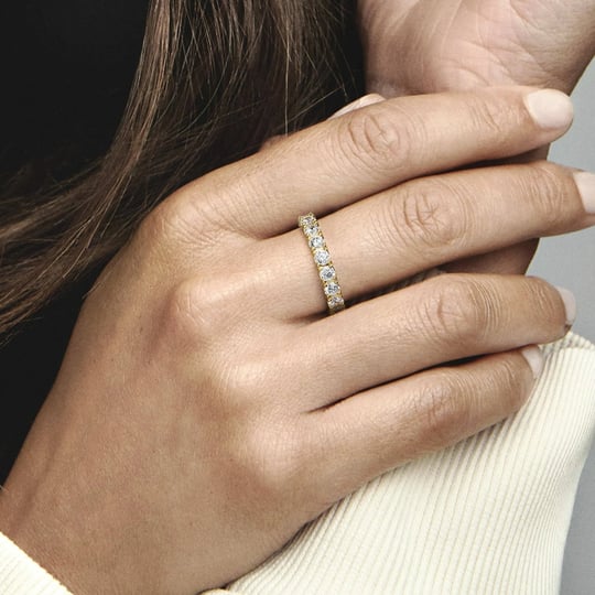 pandora-cubic-zirconia-timeless-sparkling-row-eternity-ring-gold-1