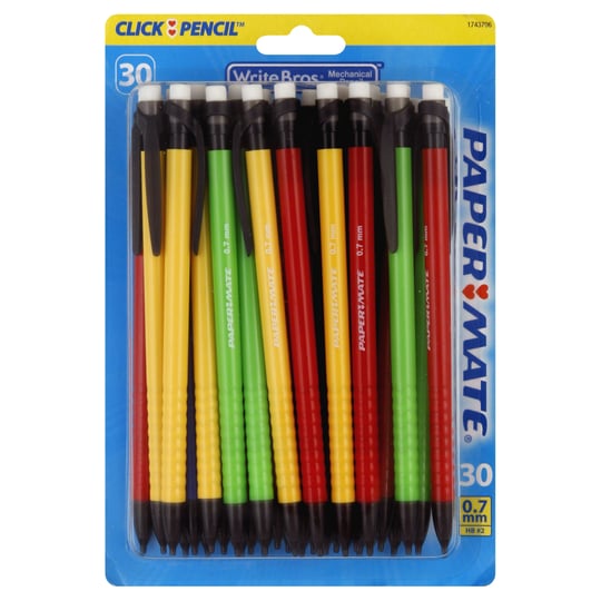 paper-mate-click-pencil-mechanical-pencils-0-7-mm-hb-no-2-30-pencils-1
