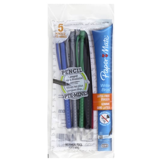 paper-mate-write-bros-mechanical-pencils-0-7-mm-5-pack-1