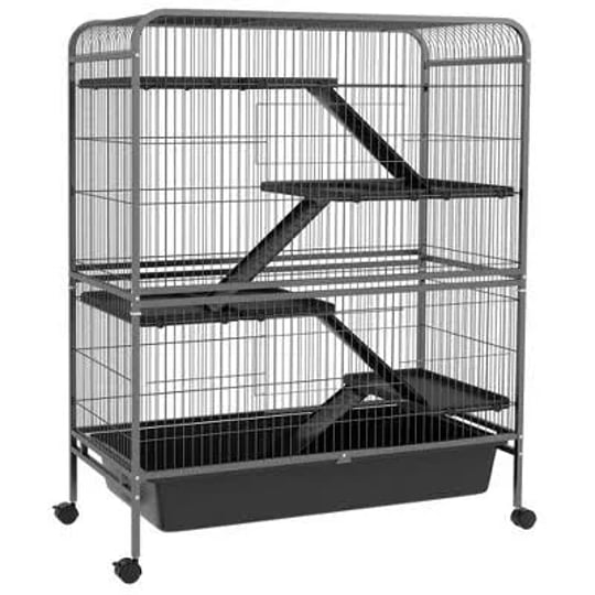 pawhut-53-5-h-small-animal-cage-5-level-metal-ferret-or-bunny-cage-with-wheels-chinchilla-cage-with--1