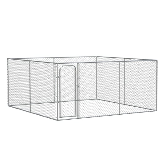 pawhut-large-dog-kennel-outside-heavy-duty-dog-cage-outdoor-fence-dog-run-with-galvanized-chain-link-1