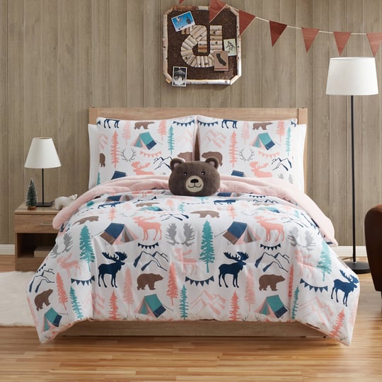 pawz-by-bearpaw-kids-huntington-3-piece-white-campground-comforter-set-twin-1