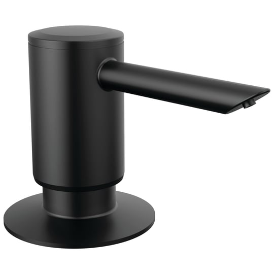 peerless-rp101946bl-flute-soap-dispenser-matte-black-1
