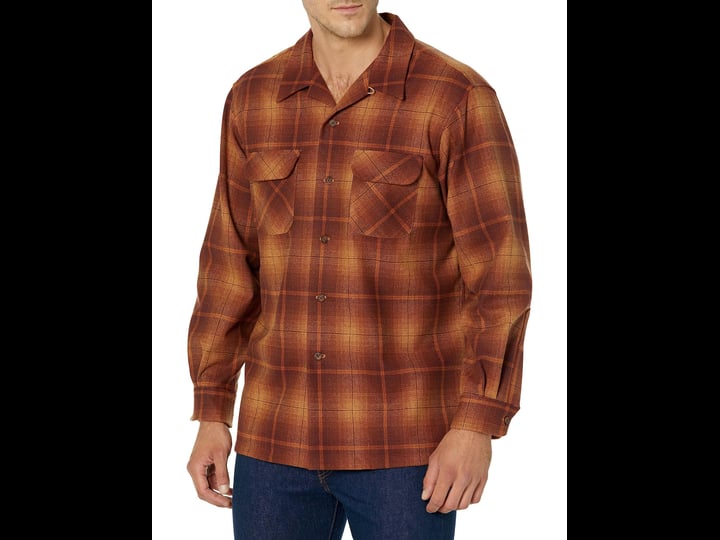 pendleton-board-shirt-mens-gold-rust-ombre-xxl-1