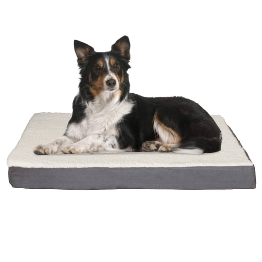 petmaker-orthopedic-sherpa-top-pet-bed-with-memory-foam-and-removable-cover-gray-1