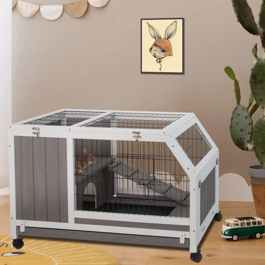 petscosset-rabbit-hutch-indoor-bunny-hutch-indoor-upgrade-greywhite-rabbit-cage-wooden-rabbit-house--1
