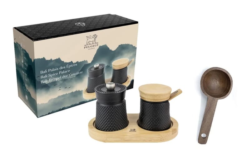 peugeot-bali-black-cast-iron-pepper-mill-salt-cellar-with-wooden-tray-gift-boxed-with-wooden-spice-s-1