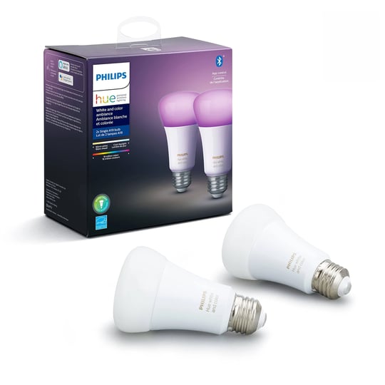 philips-hue-white-and-color-ambiance-2-pack-a19-led-smart-bulb-bluetooth-zigbee-compatible-1