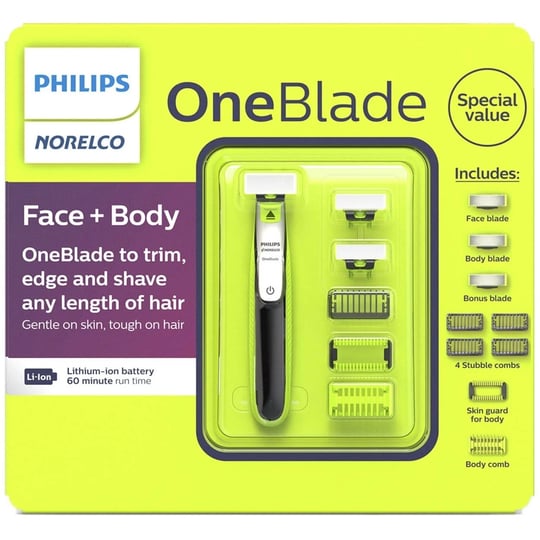 philips-norelco-oneblade-face-body-electric-trimmer-and-shaver-1