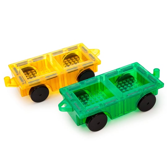 picassotiles-2pcs-magnetic-tiles-expansion-car-truck-building-blocks-compatible-set-kids-magnet-bric-1