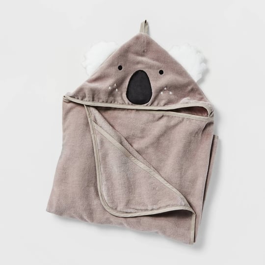 pillowfort-koala-kids-25-x-50-hooded-towel-target-1
