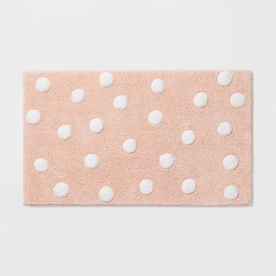 pillowfort-polka-dot-pink-bath-rug-target-1