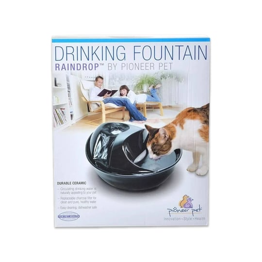 pioneer-pet-raindrop-ceramic-drinking-fountain-black-1