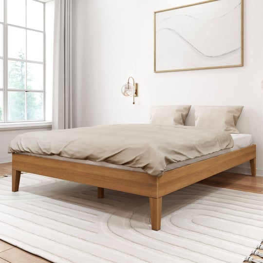 plankbeam-queen-size-platform-bed-matte-pecan-1