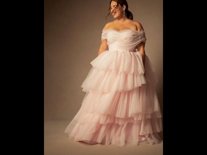 plus-size-womens-bridal-by-eloquii-mixed-tulle-gown-in-soft-pink-size-17