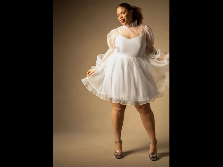 plus-size-womens-bridal-by-eloquii-organza-ruffle-mini-dress-in-true-white-size-27