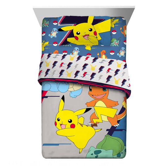 poka-mon-kids-twin-bed-in-a-bag-gaming-bedding-comforter-and-sheets-blue-an-1