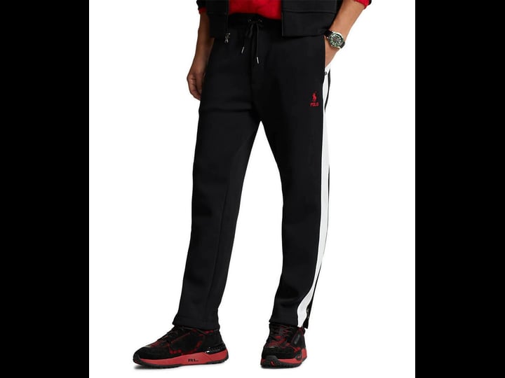 polo-ralph-lauren-mens-double-knit-mesh-track-pants-polo-black-multi-size-m-1
