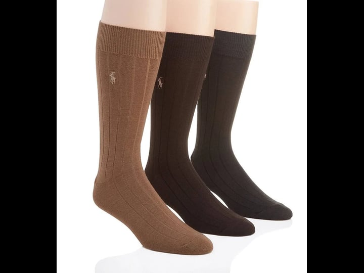 polo-ralph-lauren-merino-wool-dress-socks-3-pack-brown-8082pk-o-s-1