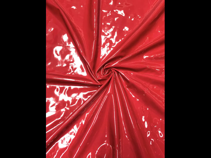 polyester-spandex-shiny-red-faux-vinyl-2-ways-stretch-fabric-1