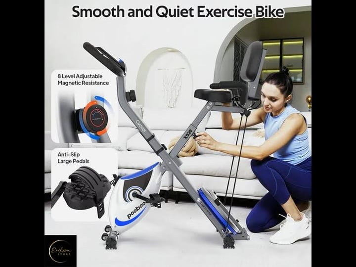 pooboo-4in1-folding-exercise-bike-indoor-cycling-bike-stationary-magnetic-cycling-bicycle-x-bike-gym-1