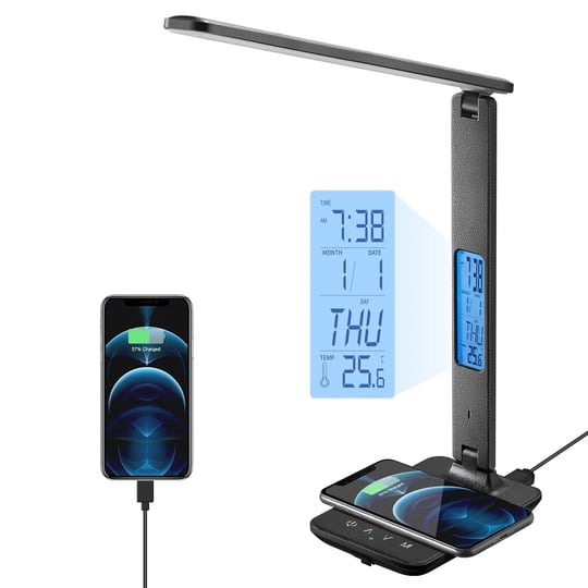 poukaran-desk-lamp-led-desk-lamp-with-wireless-charger-usb-charging-port-table-lamp-with-clock-alarm-1